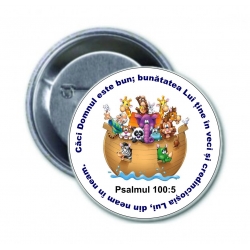 Insigna mare arca lui Noe, Caci Domnul este bun! 